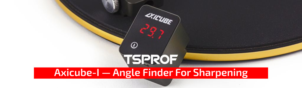 TSPROF Abrasive Holder With Integrated Axicube-I Angle Finder