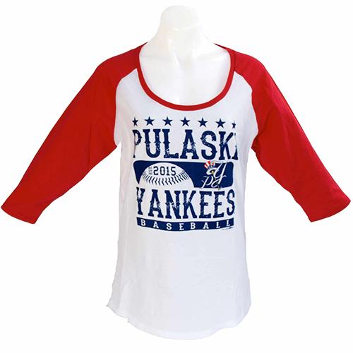 red yankees shirt