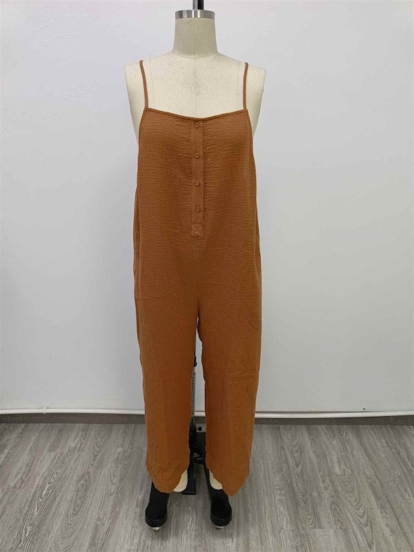 Texas Hold ‘Em Jumpsuit (Taupe)