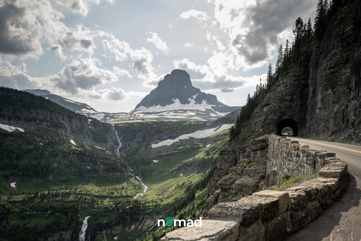 Photo of Going-to-the-Sun Road.