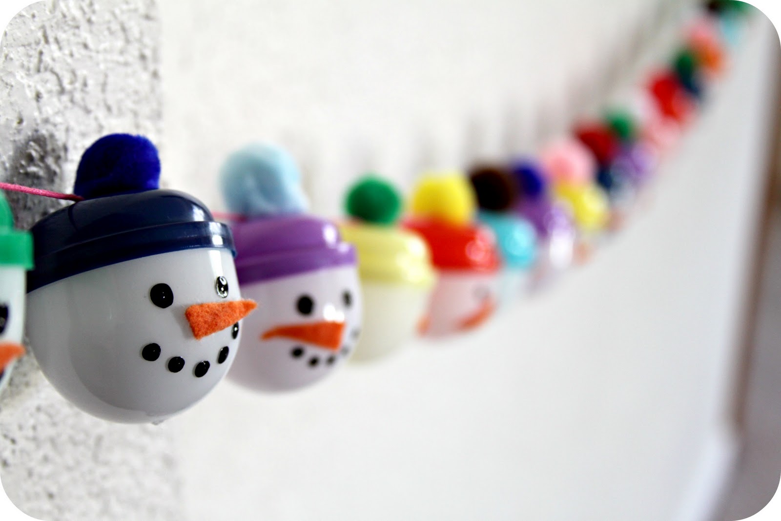 Snowman Garland