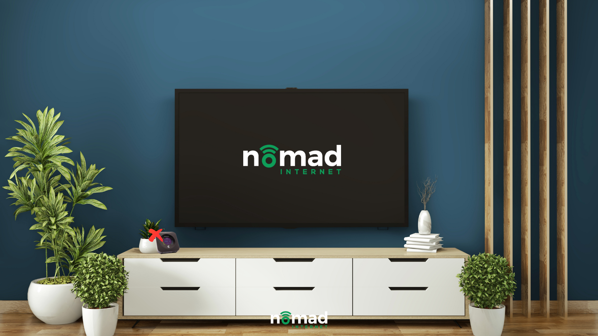 nomad internet for TV
