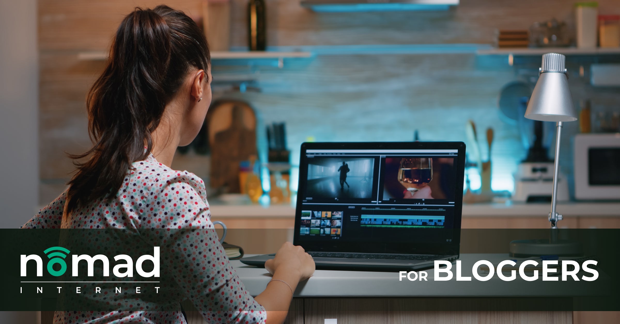 Nomad Internet for video bloggers 