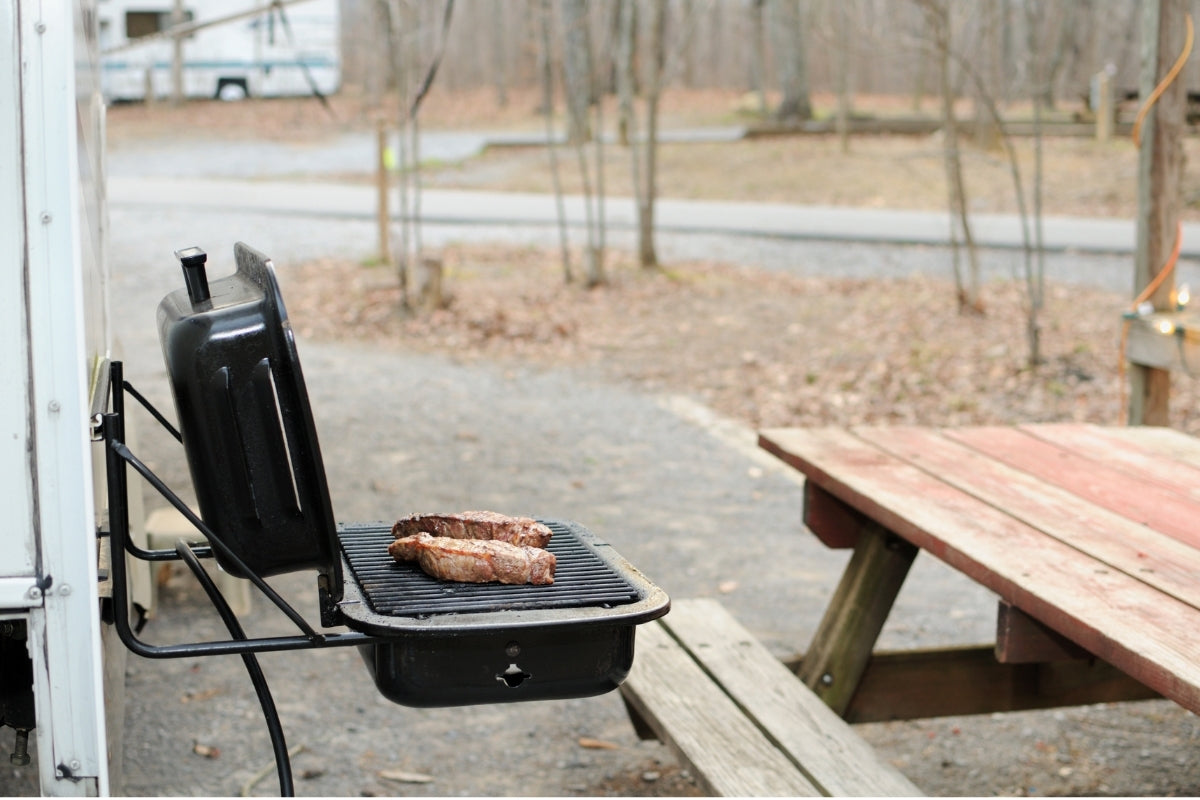 Grill for RV | Nomad Internet