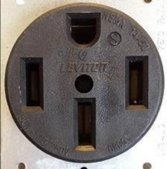 PHOTO OF 4 PRONG 14-50 ELECTRIC STOV OUTLET] PIG TAIL ADAPTER FOR USE WITH PESTPRO THERMAL INDUSTRIAL ELECTRIC BED BUG HEATER