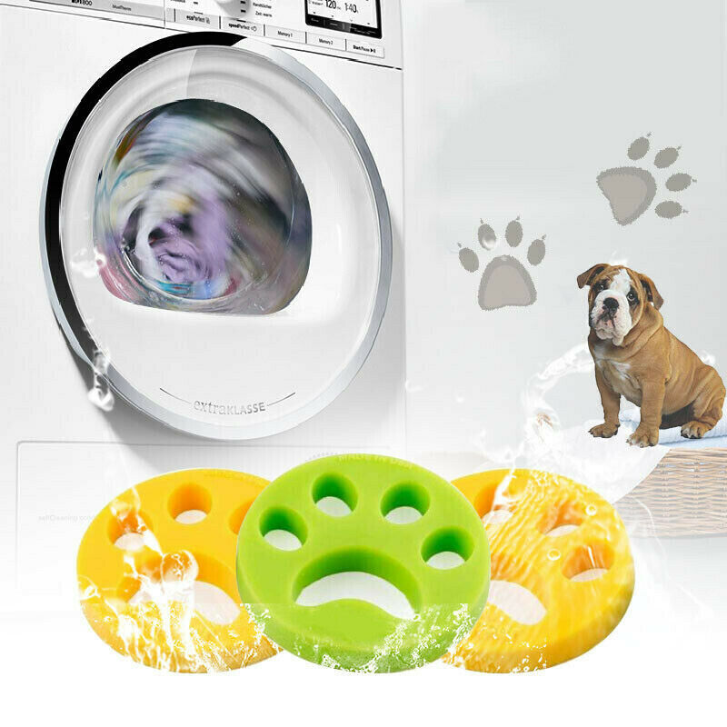 2PCS FurZapper Reusable Ball Laundry Pet Hair Filter Washing Machine L –  Pawlanz