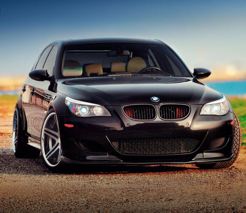 An image of a BMW M series in the desert.