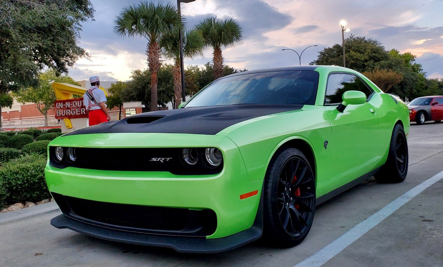 2022 challenger srt8 hellcat green