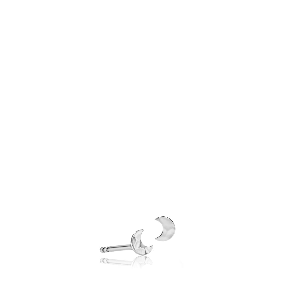 Billede af DREAM - Earring shiny rhodium pl. recycled silver - 1 par