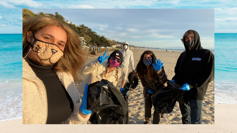 Team Beach Clean Up