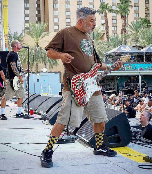 Steve Caballero performs with Urethane