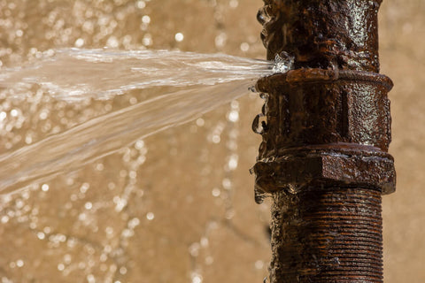 A burst pipe that could have been prevented with leak detection tools