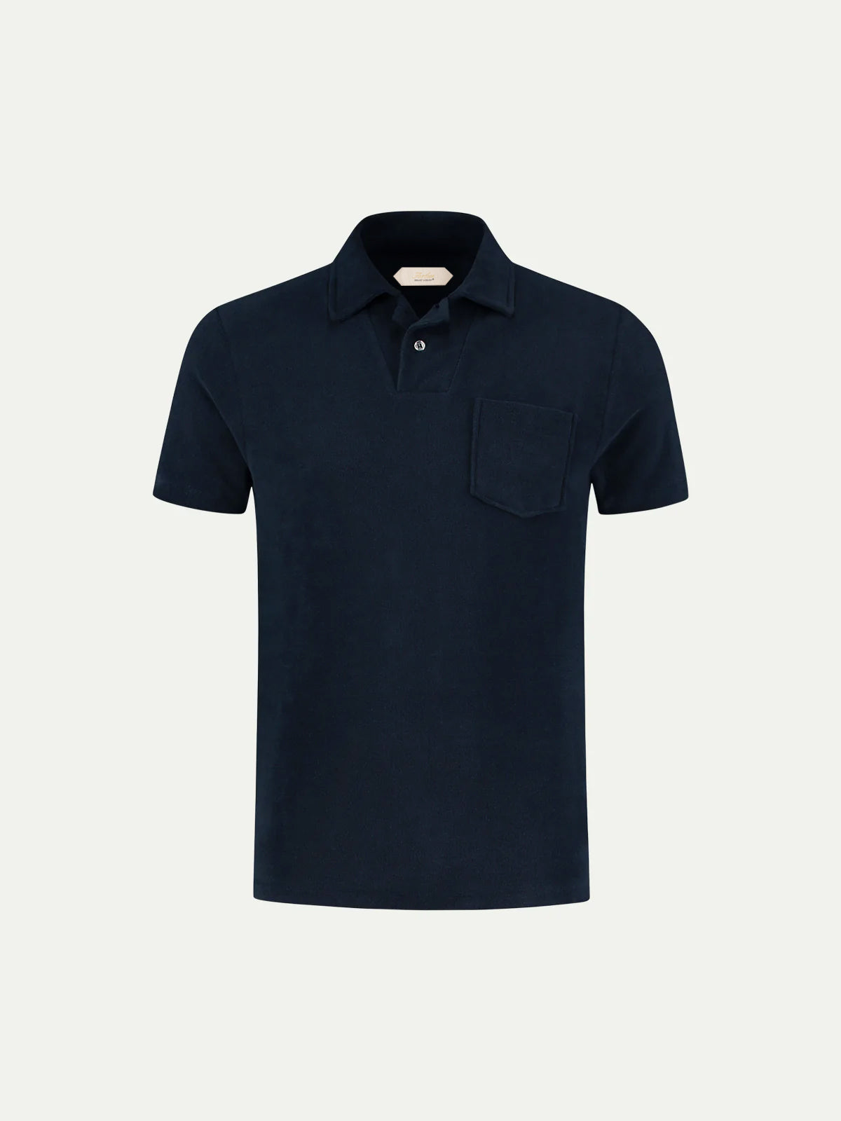 Aurélien | Shell Terry Towelling Polo Shirt