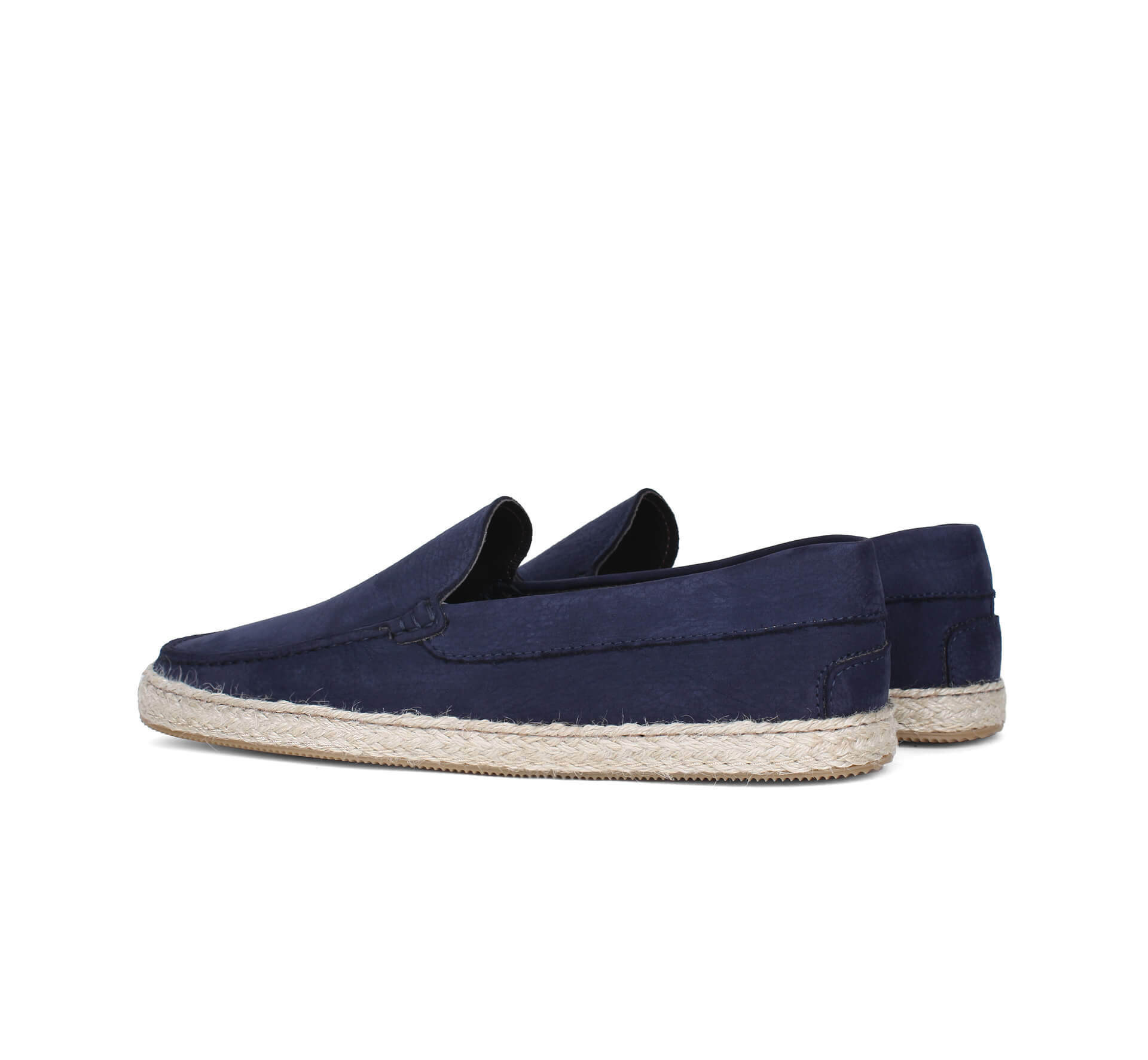 Navy Nubuck Seaside Loafer