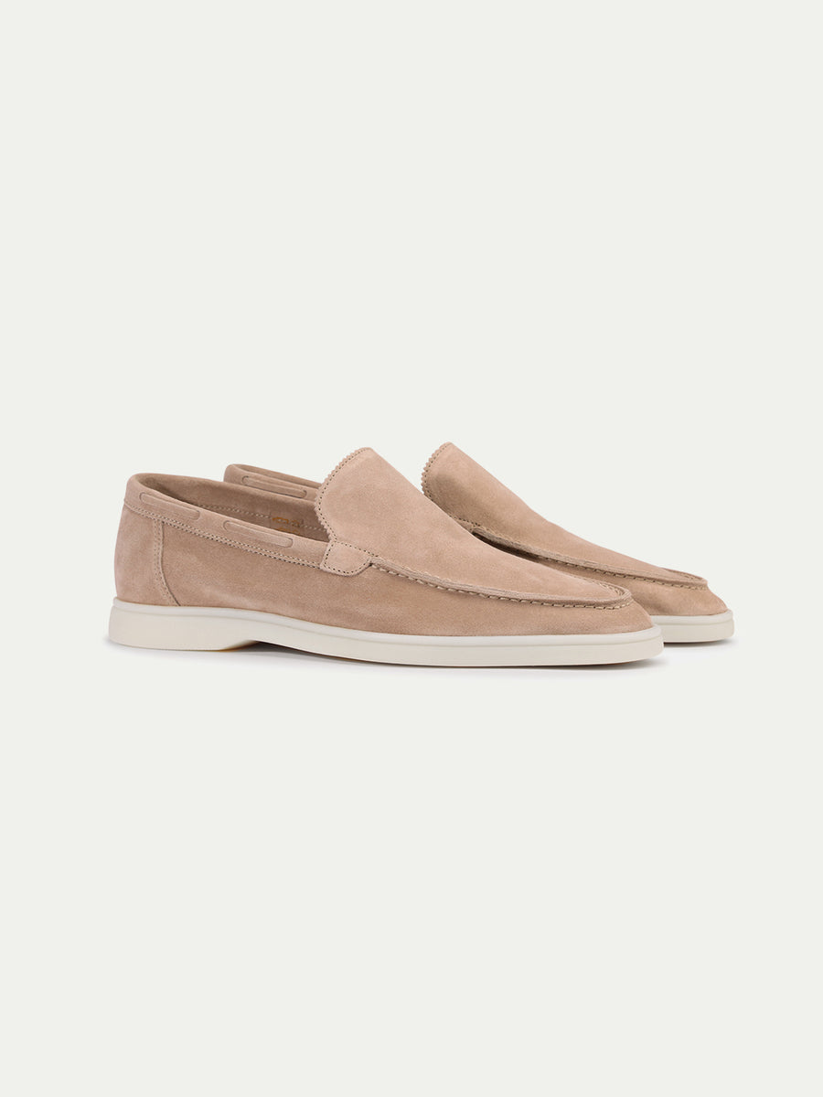 Light Beige Yacht Loafers