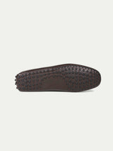 Brown Leather Driving Shoes | Aurélien