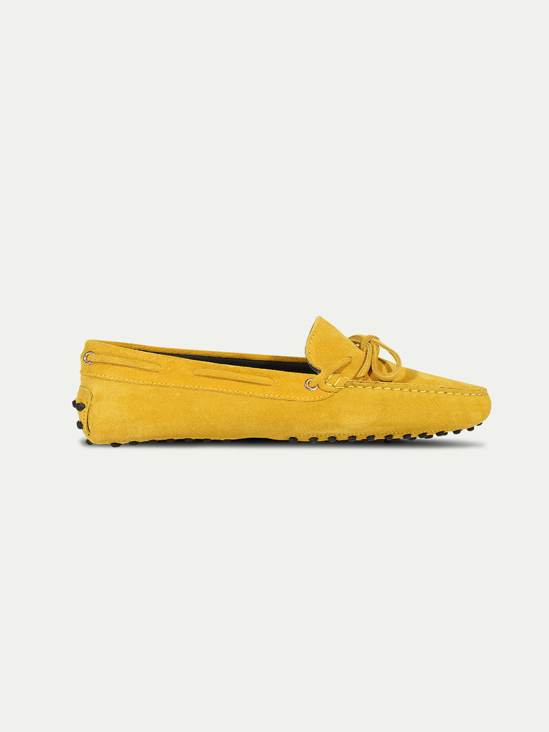 yellow suede shoes womens