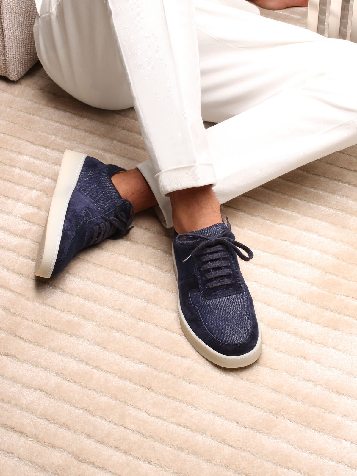 Navy Bamboo Bayside Sneaker