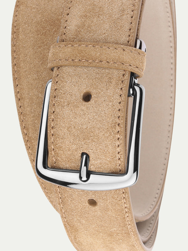 Tresanti belt light beige suede, Belts