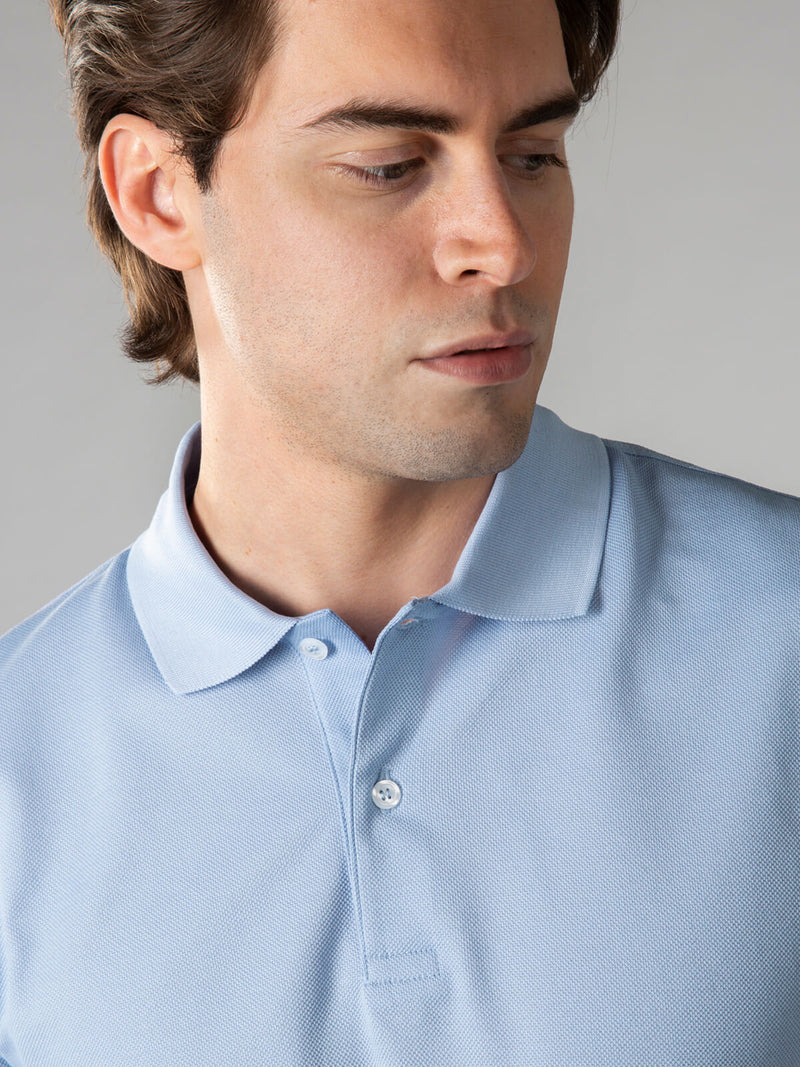 Aurélien | Light Blue Polo Shirt