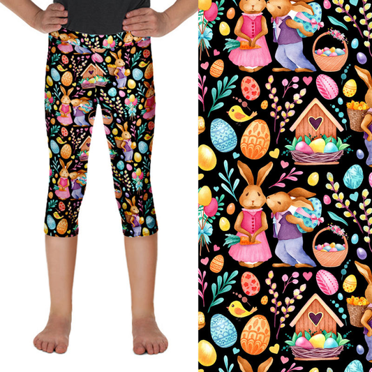 Easter Bunny Kids Leggings – Bold & Bright Boutique