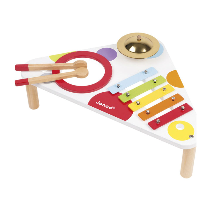 wooden music table baby