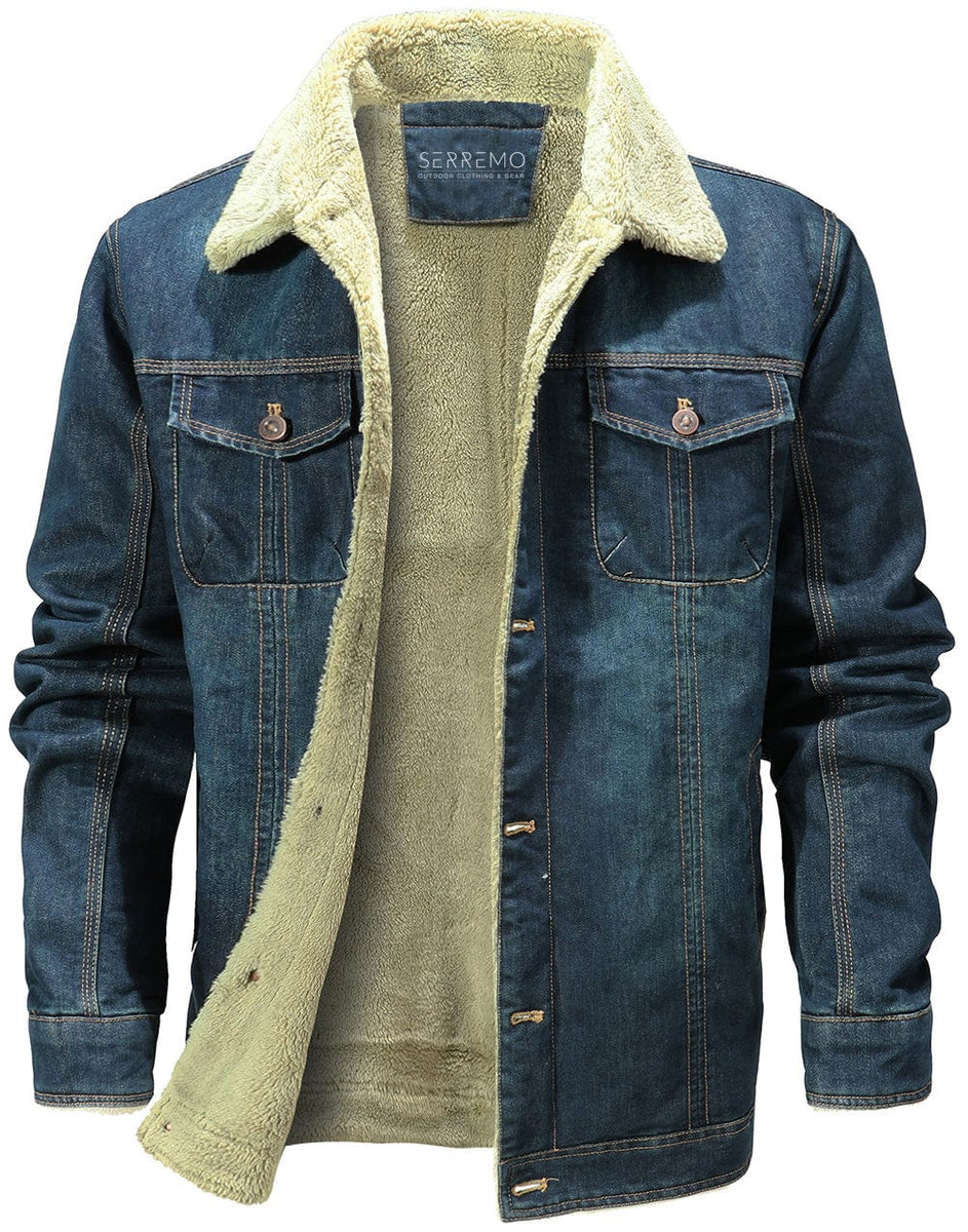 Fleece Denim Jacket (2 Designs) – SERREMO