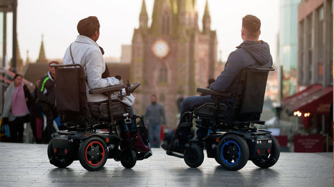 Quickie Q100R Q200R Power Wheelchair