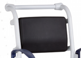 Rebotec Mobile Commode Shower Chair padded backrest