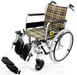 SANCTION Lightweight Elevating Wheelchair with Assisted Brakes