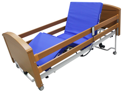 Sofia 5 Functions Wooden Bed sitting position
