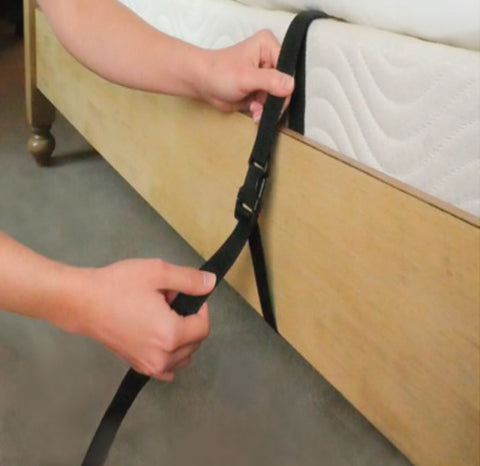 Stander EZ Adjust Bed Rail secure strap