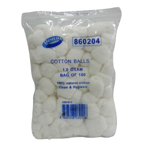 Medline DYND73032 Sterile Cotton Balls-Large - Pack of 5 – imedsales