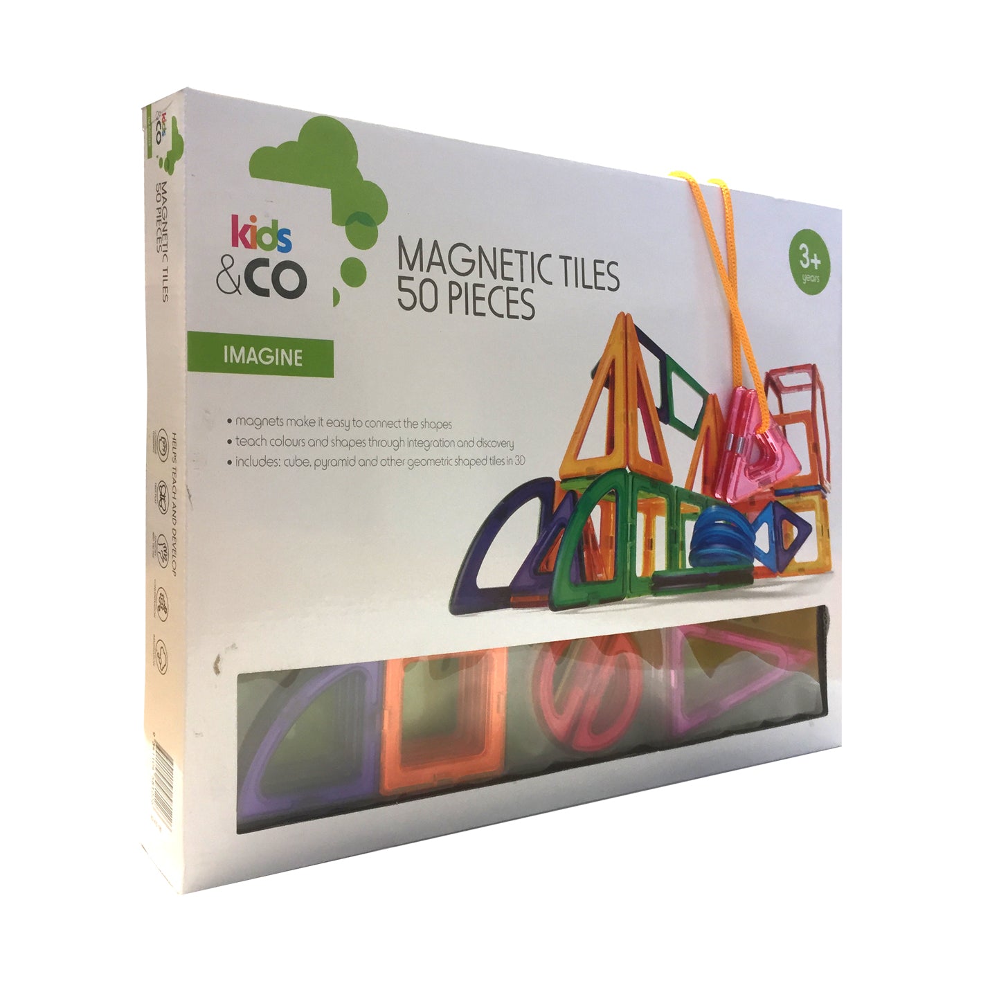 discovery magnetic tiles 50 piece