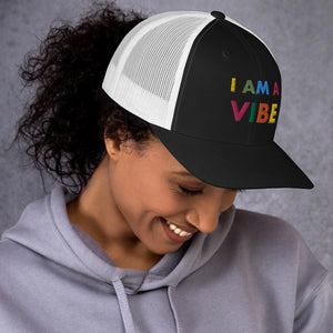 I Am A Vibe Trucker Hat By Lauren Strom - Curiosity