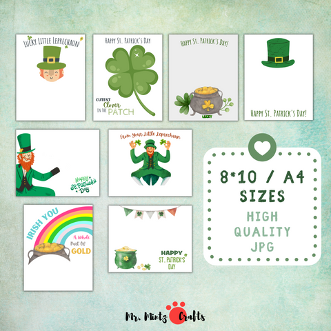 Adorable St Patricks Day Handprint Craft is such a fun art project to try in March! Cute St Patrick's Day arts and crafts for kids!!