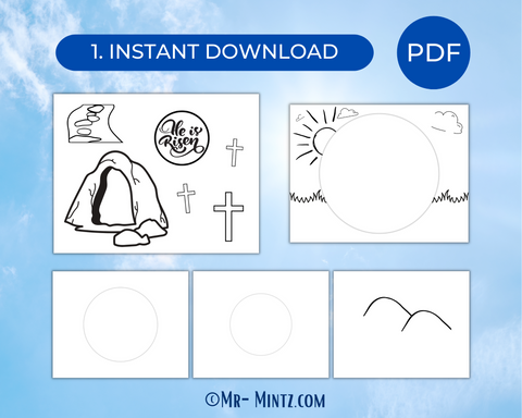 Help your kids consider the resurrection of Jesus in a more meaningful way with creating a DIY Resurrection Scene.