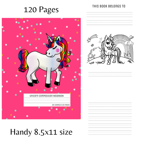 Story paper pages with a blank picture space on the top half and primary ruled lines on the bottom half of the page. The dotted midline and thick baseline make handwriting practice easier for kids in preschool and elementary school learning how to write. 