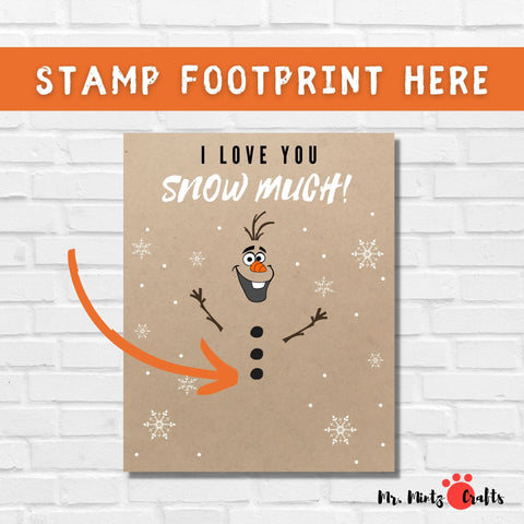 If you’re looking for a personalized Christmas gift your kids can make, try these footprint craft! This Christmas Footprint Craft is the perfect gift to send home to the parents for the holidays.