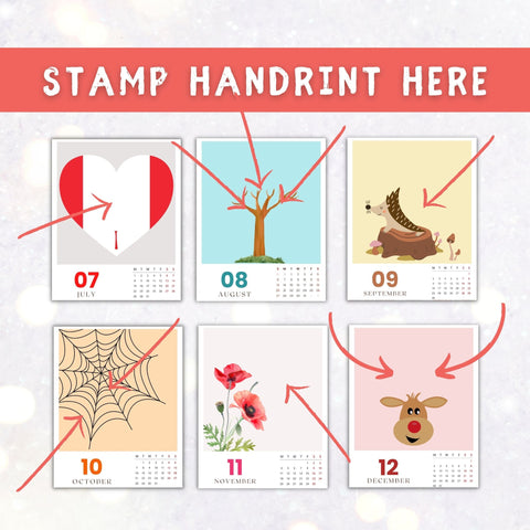 This 2024 handprint calendar makes the perfect gift and keepsake item for parents that they will treasure for years to come. This Printable Handprint Memory book template is perfect for your toddler or preschoolers.