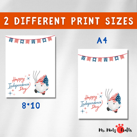 Add whimsy to your 4th of July with our Gnome Handprint Craft. Kids create an adorable gnome holding balloons using their handprints. Perfect for decorations or gifts, its a delightful way to celebrate the holiday!