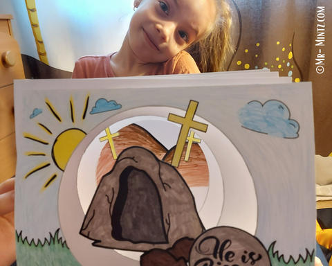 Help your kids consider the resurrection of Jesus in a more meaningful way with creating a DIY Resurrection Scene.