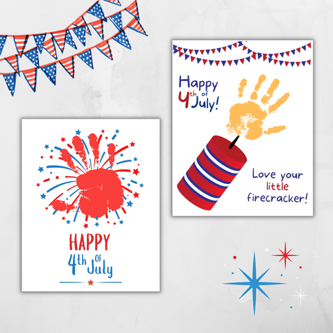 Celebrate the 4th of July in style with our incredible bundle of 8 hand and footprint crafts. Craft templates include iconic symbols of American pride such as the American flag, Statue of Liberty, firecracker, and majestic eagle.