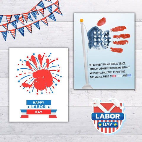 Celebrate the Labor Day in style with our incredible bundle of 8 handprint crafts. Craft templates include iconic symbols of American pride such as the American flag, Statue of Liberty, firecracker, and majestic eagle.