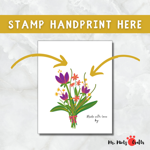 Mother's Day handprint gifts that kids can easily make for moms and grandmothers. Lovely keepsake crafts that mothers will love.