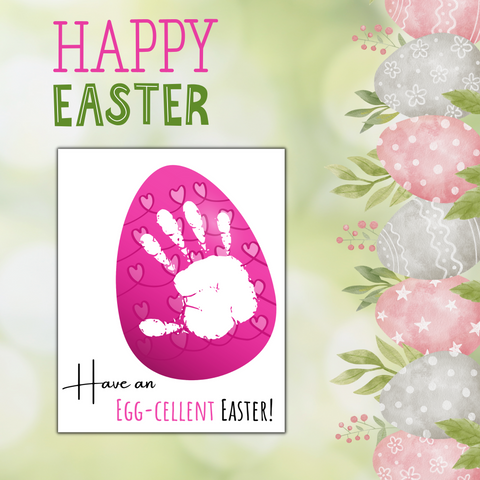 Easter handprint art activities are amazing ways to celebrate the holiday with your kids and create special memories to enjoy for years to come. This amazing printable set makes it easy to get started with these holiday fun activities.