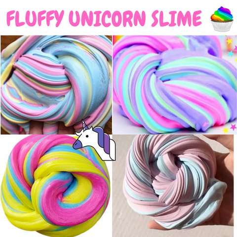 Fluffy Unicorn Slime – Mr. Mintz Crafts