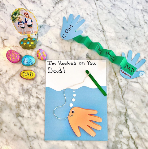 Handprint Fathers Day Card