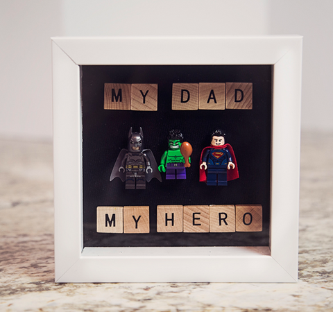 Dad Superhero Crafts