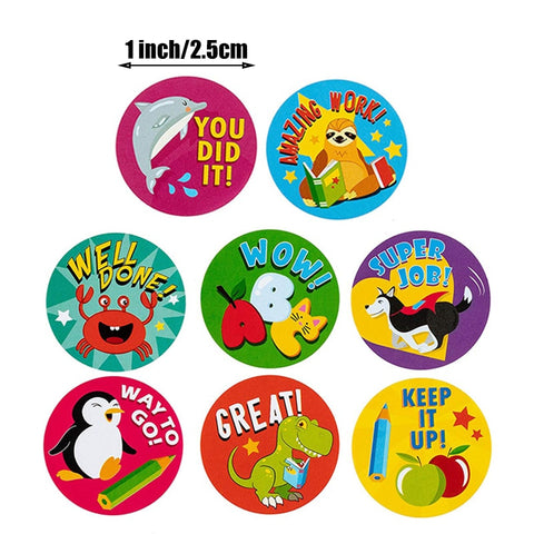Animal Reward Stickers for Kids